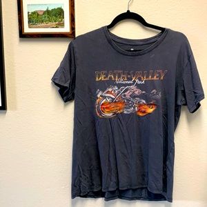 Distressed Motorcycle Tee